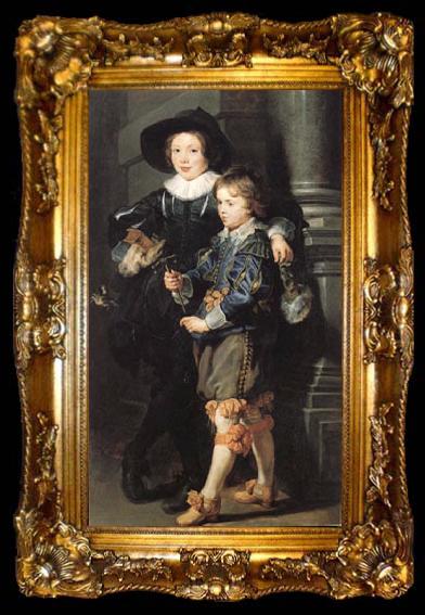 framed  Peter Paul Rubens Albert and Nicolas Rubens (mk01), ta009-2